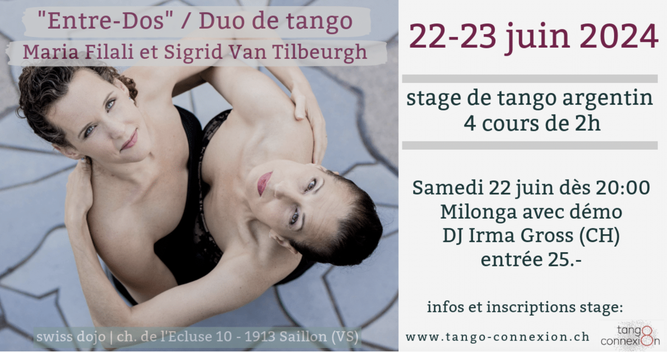 Tango dans les bains de Saillon