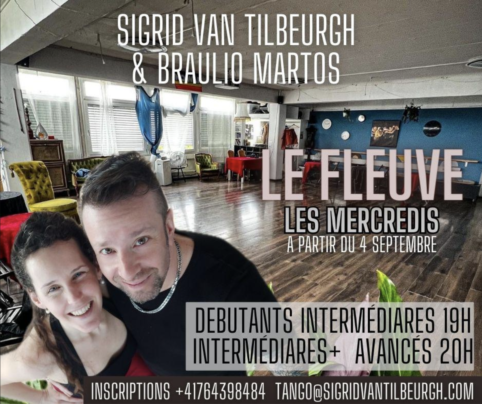 Cours réguliers avec Braulio